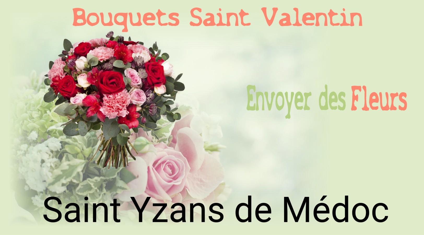 Roses de Saint-Valentin livrées à Saint-Yzans-de-Médoc